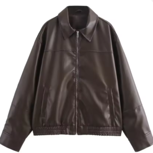 leather jacket women