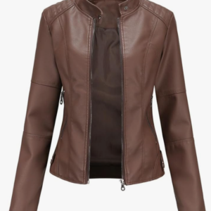 leather jacket women